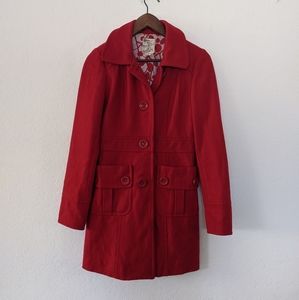 Tulle Peacoat Red Small Originally $150